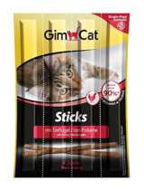 Gimcat Sticks Ciğerli-Tavuklu Yetişkin Kedi Ödül Çubuğu 4x50 gr