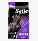 Selie Premium Kuzu Etli-Pirinçli Yetişkin Kuru Köpek Maması 15 kg