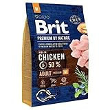 Brit Care Premium By Nature Pirinçli-Tavuklu Yetişkin Kuru Köpek Maması 15 kg
