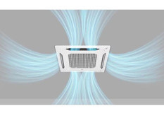 LG ZT-W60GALA1 Dualvane 60000 Btu Kaset Tipi Klima