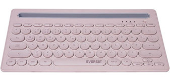 Everest KB-BT84 Q Kablosuz Pembe Klavye