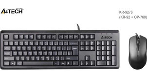 A4tech KR-9276 Q Siyah Klavye