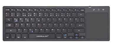 Konfulon V7 Q Kablosuz Siyah Klavye
