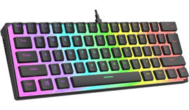 Rampage Radiant K11 RGB Blue Switch Kablolu Siyah Mekanik Gaming Klavye