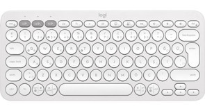 Logitech K380S Mecha-Membrane Switch Kablosuz Beyaz Klavye