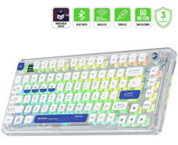Gamepower Gasket Pro Q RGB Kablosuz Beyaz Mekanik Klavye