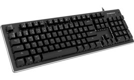 Gamemax GM-X560QU Q Blue Switch Kablolu Siyah Mekanik Klavye
