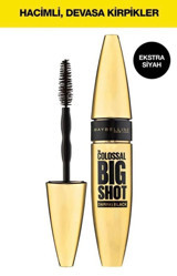 Maybelline New York Colossal Big Shot Kıl Fırça Ekstra Siyah Maskara