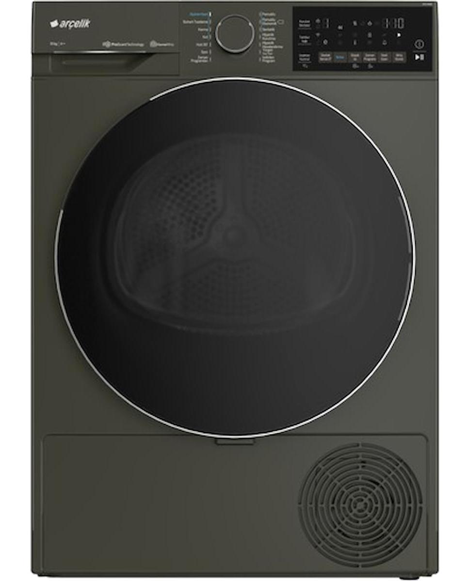 Arçelik 1010 Kmıg 10 kg Çamaşır Kurutma Makinesi Siyah