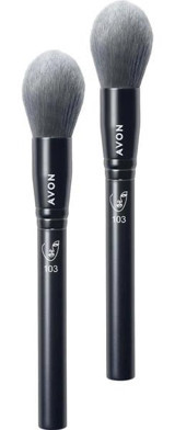 Avon Tam Örtücü Kubbeli 2'li Fondöten Fırçası Seti