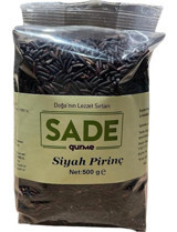 Sade Organik Siyah Pirinç 500 gr
