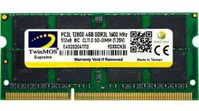 Twinmos Mdd3L4GB1600N 4 GB DDR3 1x4 1600 Mhz Ram