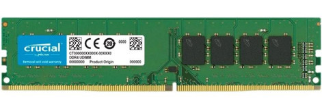 Crucial Ct8G4Dfra32A 8 GB DDR4 1x8 3200 Mhz Ram