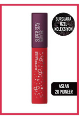Maybelline New York 20 Pioneer Super Stay Matte Ink Zodiac Mat Likit Ruj