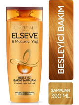L'Oréal Paris Elseve 6 Mucizevi Yağ Besleyici Şampuan 390 ml