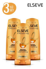 L'Oréal Paris Elseve 6 Mucizevi Yağ Besleyici Şampuan 3x360 ml