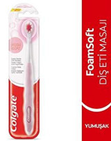 Colgate Foamsoft Yumuşak Diş Eti Masajı Diş Fırçası Pembe