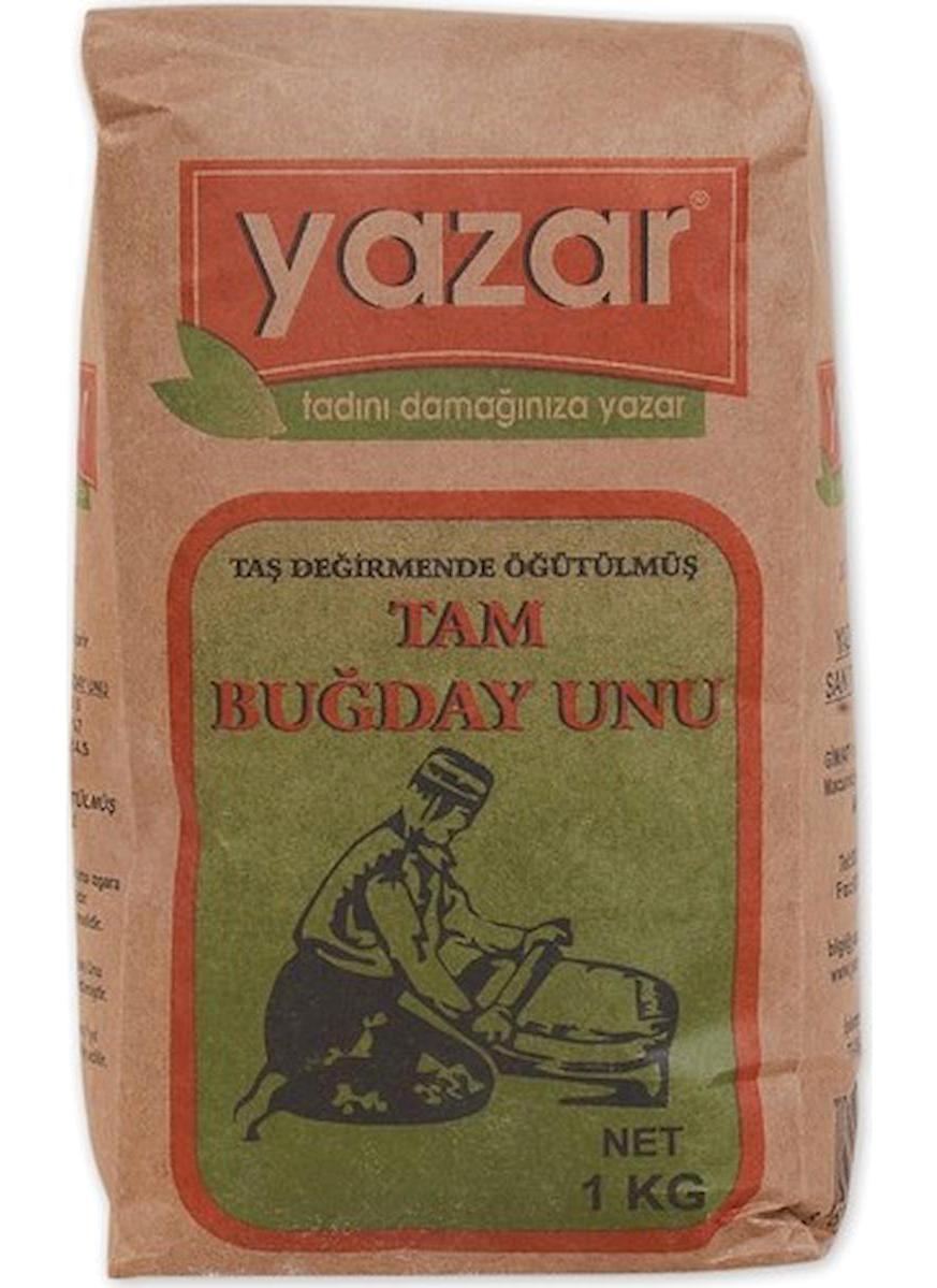 Yazar Taş Değirmende Öğütülmüş Tam Buğday Unu 1 kg