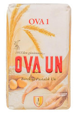 Ova 1 Böreklik Pastalık Buğday Unu 1 kg