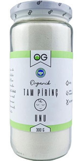 OG Organik Tam Pirinç Unu 300 gr
