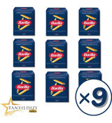 Barilla Penne Rigate Makarna 9x500 gr