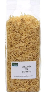 Makarna Lütfen Organik Sütsüz Yumurtasız Tel Şehriye 250 gr