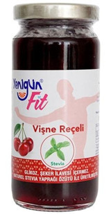 Yenigün Fit Vişne Reçeli 280 gr