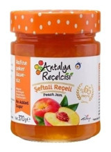 Antalya Reçelcisi Rafine Şeker İlavesiz Kayısı Reçeli 370 gr