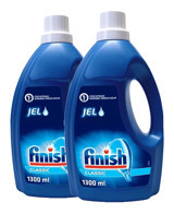 Finish Klasik Jel Bulaşık Makinesi Deterjanı 2x1.3 lt