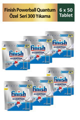 Finish Quantum Özel Seri Tablet Bulaşık Makinesi Deterjanı 6x50 Adet