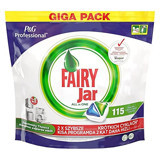 Fairy Jar Professional Hepsi Bir Arada Tablet Bulaşık Makinesi Deterjanı 115 Adet