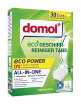 Domol Hepsi Bir Arada Eco Tablet Bulaşık Makinesi Deterjanı 30 Adet