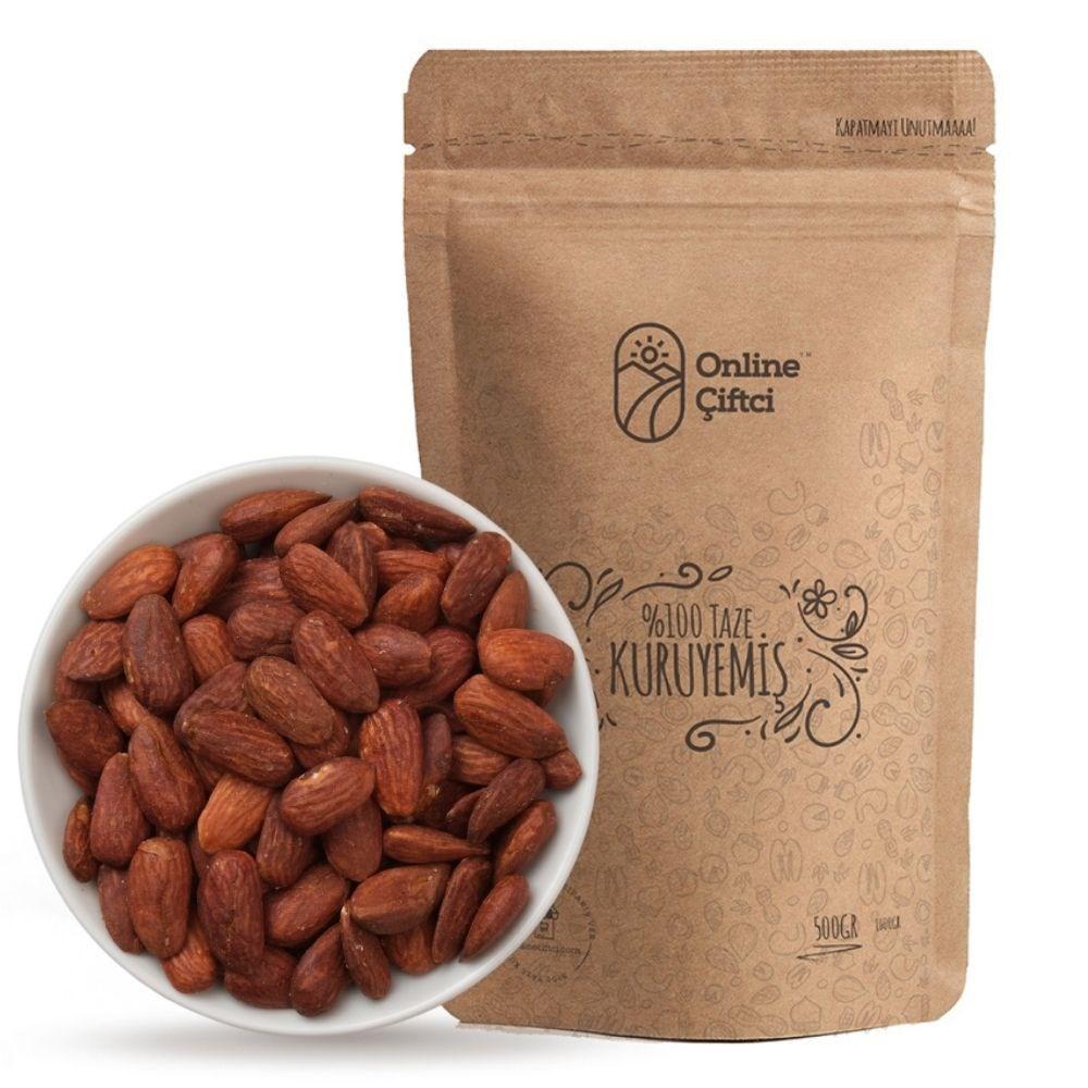 Açık Kavrulmuş Badem 500 gr