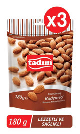 Tadım Tane Kavrulmuş Badem İçi 3x180 gr
