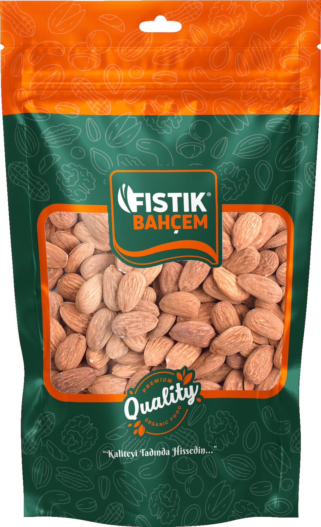 Fıstık Bahçem Çiğ Yerli Badem İçi 1 kg