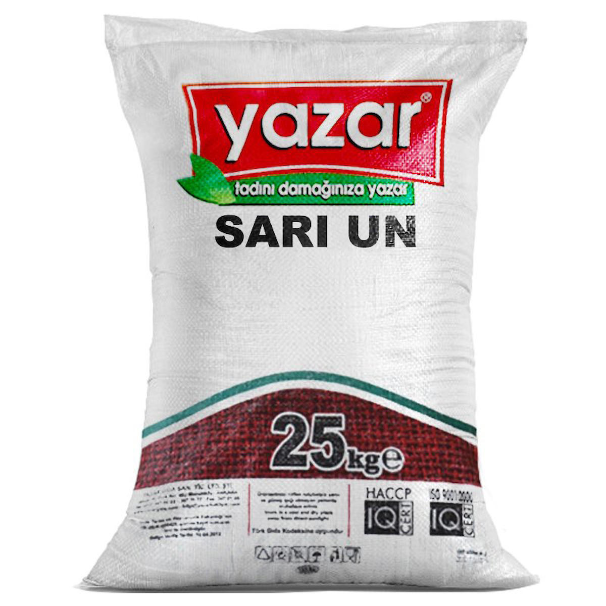 Yazar Sarı Buğday Unu 25 kg