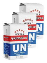 Hekimoğlu Pastalık Böreklik Buğday Unu 3x5 kg