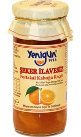 Yenigün Şeker İlavesiz Portakal Kabuğu Reçeli 290 gr