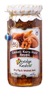 Antalya Reçelcisi Gurme Serisi Cevizli Kuru İncir Reçeli 300 gr