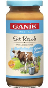 Ganik Şeker İlavesiz Süt Reçeli 270 gr