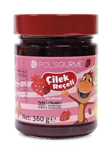 Pol's Gurme Şeker İlavesiz Chia Tohumlu Kukuli Çilek Reçeli 360 gr