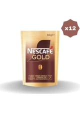 Nescafe Gold Poşet 50 gr - (12 Adet)