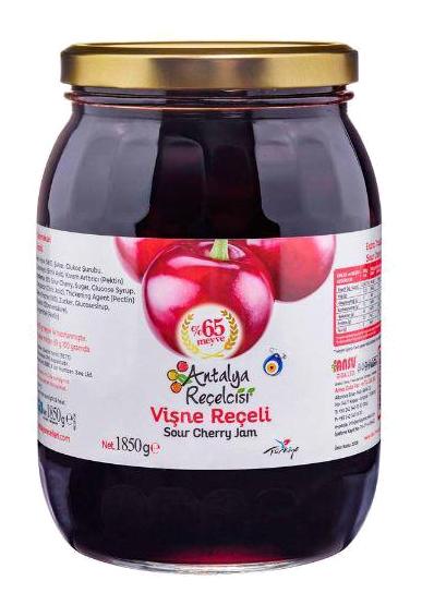 Antalya Reçelcisi Vişne Reçeli 1.85 kg