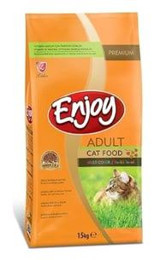Enjoy Multicolor Tavuklu Renkli Gurme Yetişkin Kuru Kedi Maması 15 kg