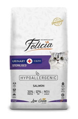 Felicia Hypoallergenic Somonlu Kısırlaştırılmış Yetişkin Kuru Kedi Maması 12 kg