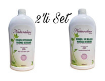 Naturalive Borakslı Sıvı Bulaşık Makine Deterjan 2x1000 ml