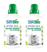 Sır Bio Bitkisel Özlü Jel Bulaşık Makinesi Deterjanı 2x1000 ml