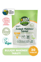 Just Green Organik Tablet Bulaşık Makinesi Deterjanı 30 Adet