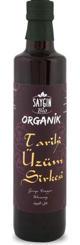 Saygın Organik Üzüm Sirkesi 500 ml