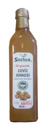 Sazlica Organik Ceviz Sirkesi 500 ml